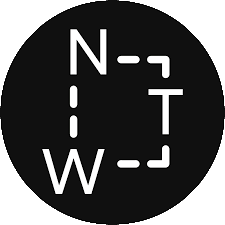 The logo for National Theatre Wales 