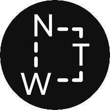 The logo for National Theatre Wales 