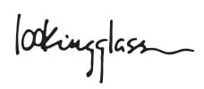 lookingglass in a hand stroke font