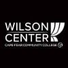 Wilson Center at Cape Fear Community College, pulled back curtain