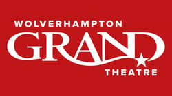 wolverhampton grand theatre logo on red