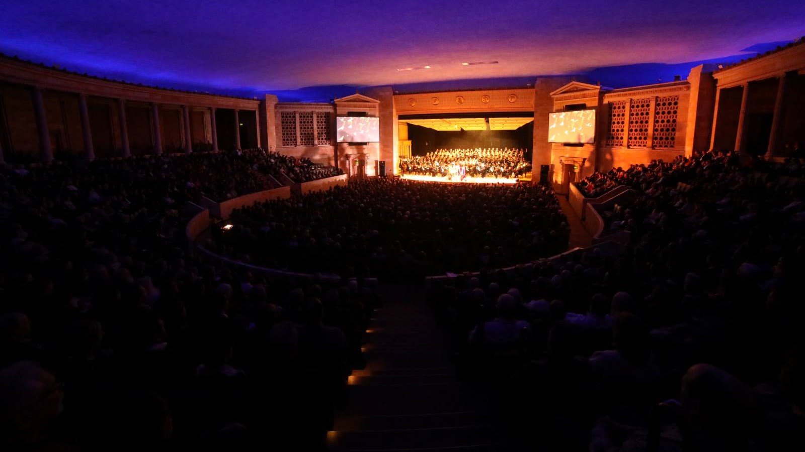 A performance in TAPA's main auditorium