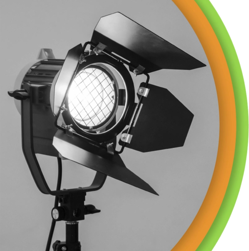 A theatre light