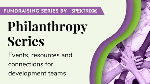 Philanthropy Series: Events, resources, and connections for development teams