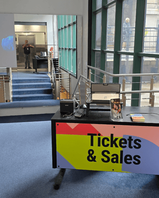 Tickets & sales point at Traverse Theatre.