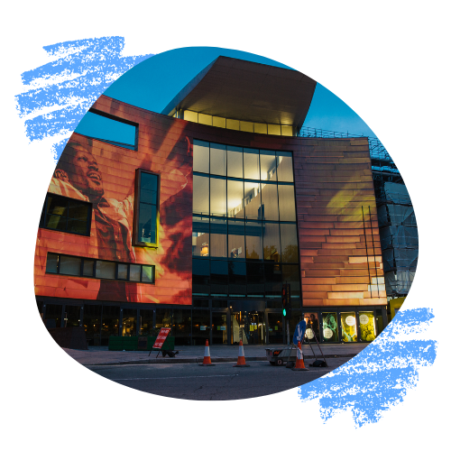 an image of the exterior of Bristol Beacon