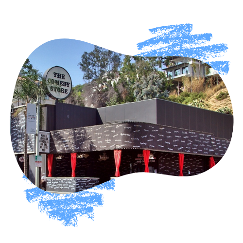 an image of the exterior of The Comedy Store