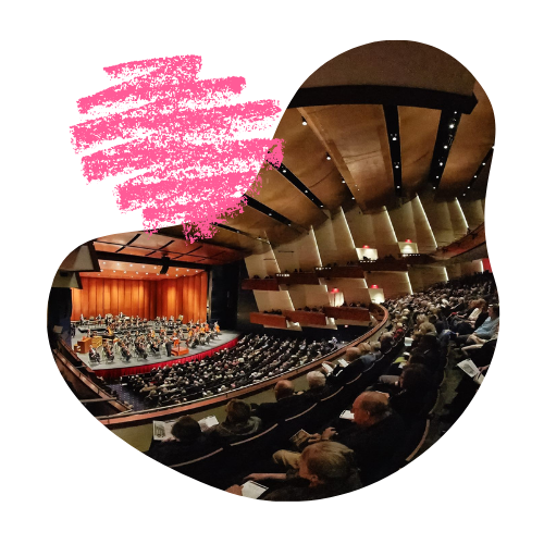 an image of a performance by the Arkansas Symphony Orchestra