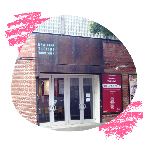 an image of the exterior of the New York Theatre Workshop