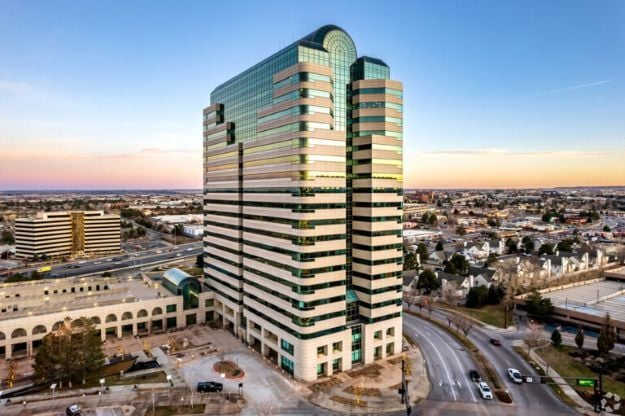 An exterior photo of Venture X in Denver, Colorado.