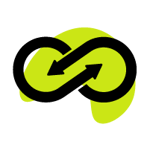 an icon of an infinity symbol to represent unlimited solutions