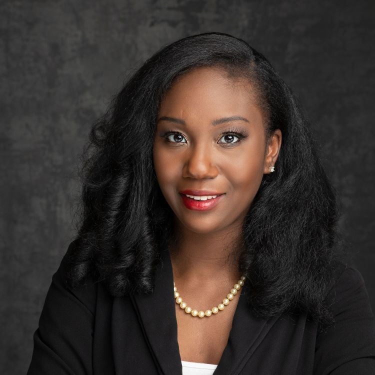 A headshot of Alexis J. Davis, Director of Marketing at the League of Chicago Theatres.