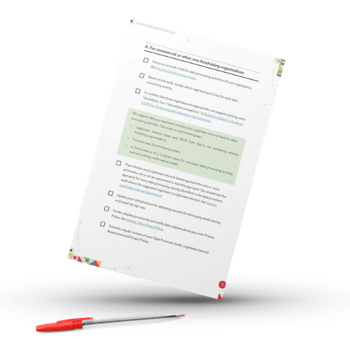GDPR checklist image