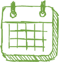 Icon of a calendar