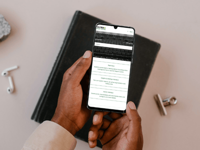spektrix support centre on mobile