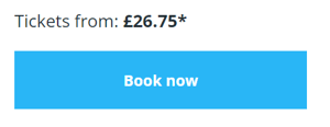 A 'Book Now' button with prices showing as 'From £26.75'
