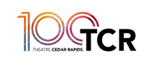 Theatre Cedar Rapids 100 year centenary logo