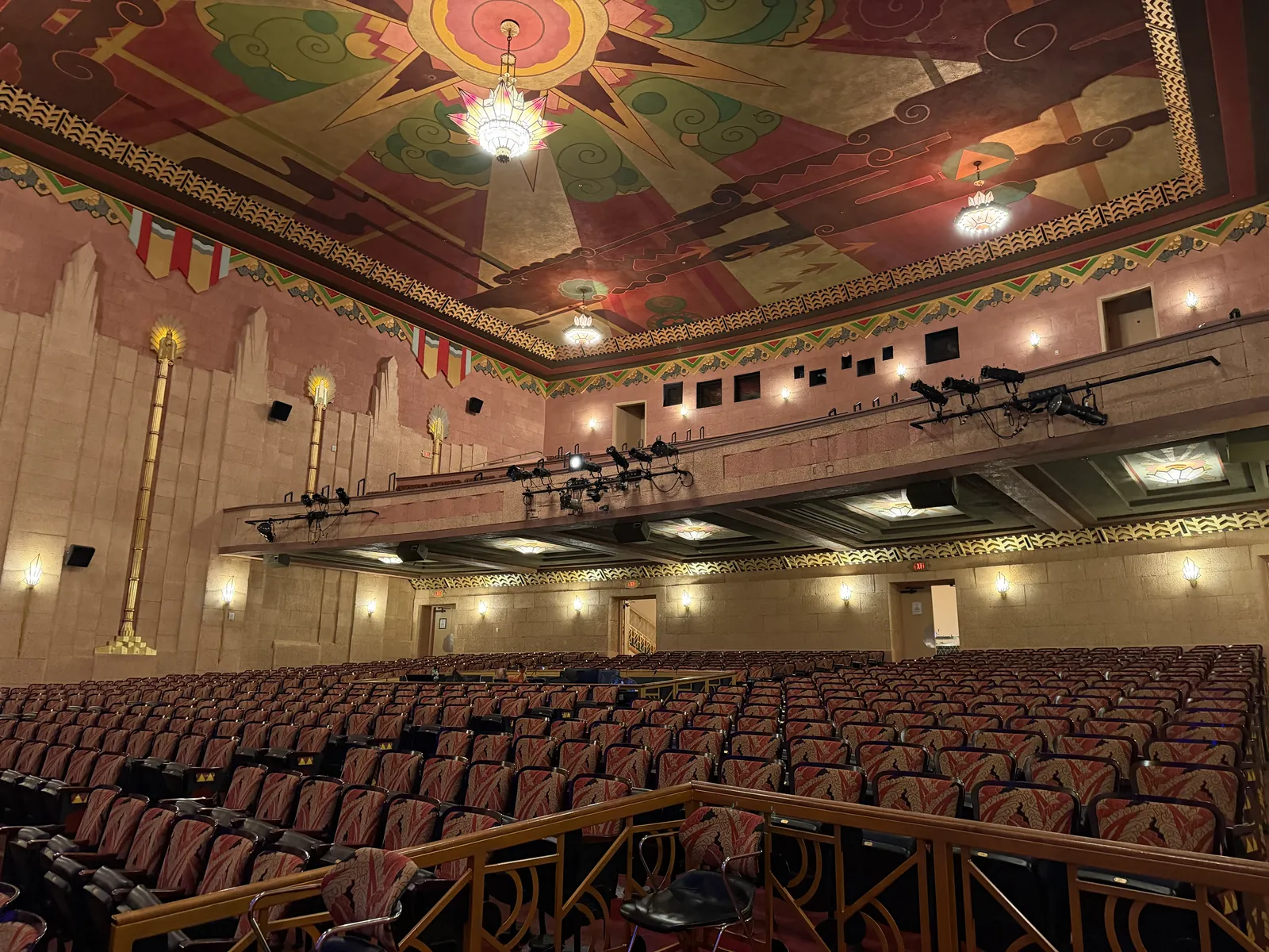 Fox Tucson Theatre Interior Theater Seats Auditorium