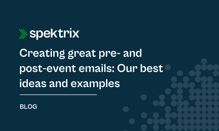Blog Creating Great Pre And Post Event Emails Our Best Ideas And Examples