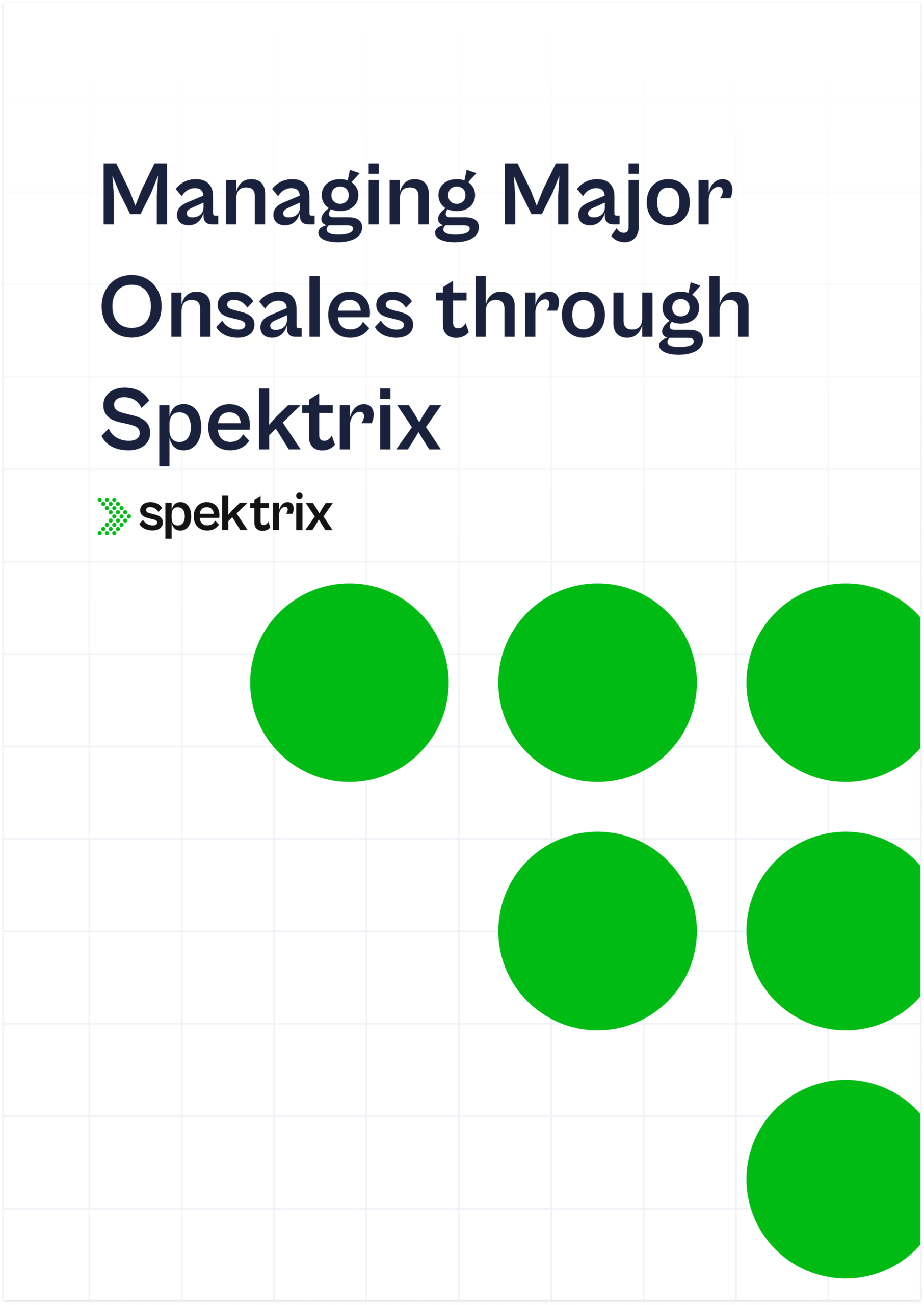 Cover Managing Major Onsales Through Spektrix Scaled