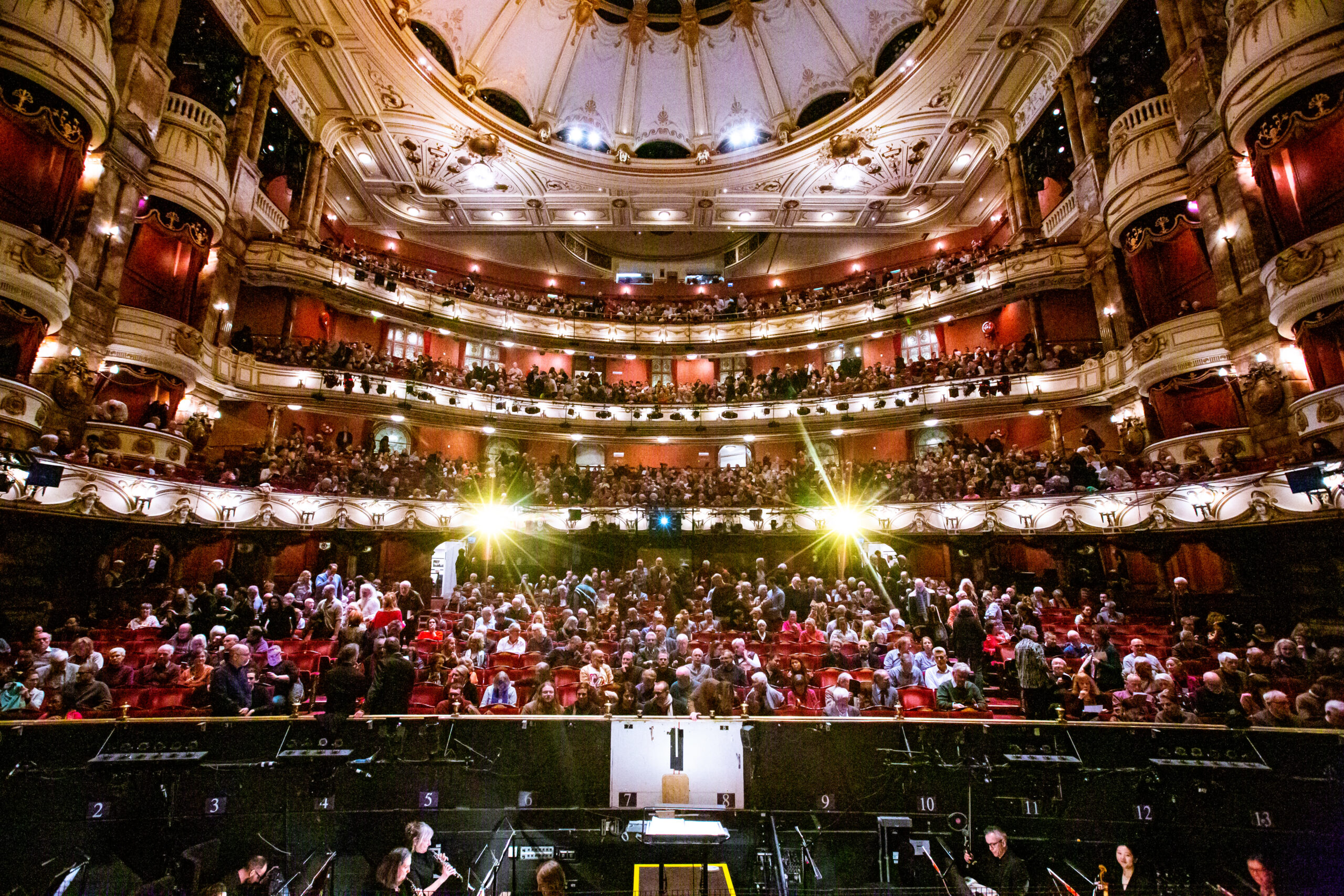 English National Opera At London Coliseum View From Stage Credit Karla Gowlett 2025 1 Scaled