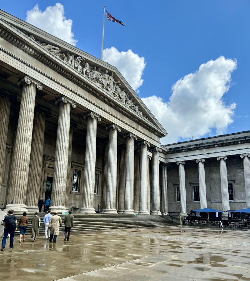 A Picture Of The British Museum In London, England.