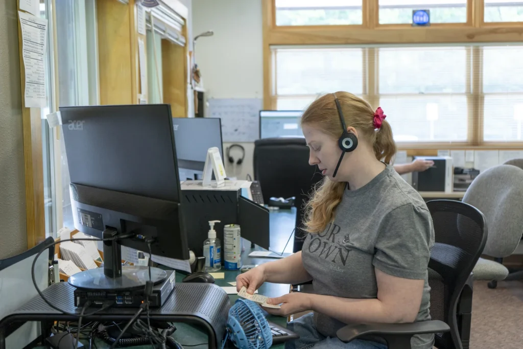 American Players Theatre Apt Box Office Staff Headset Photo Credit Ha