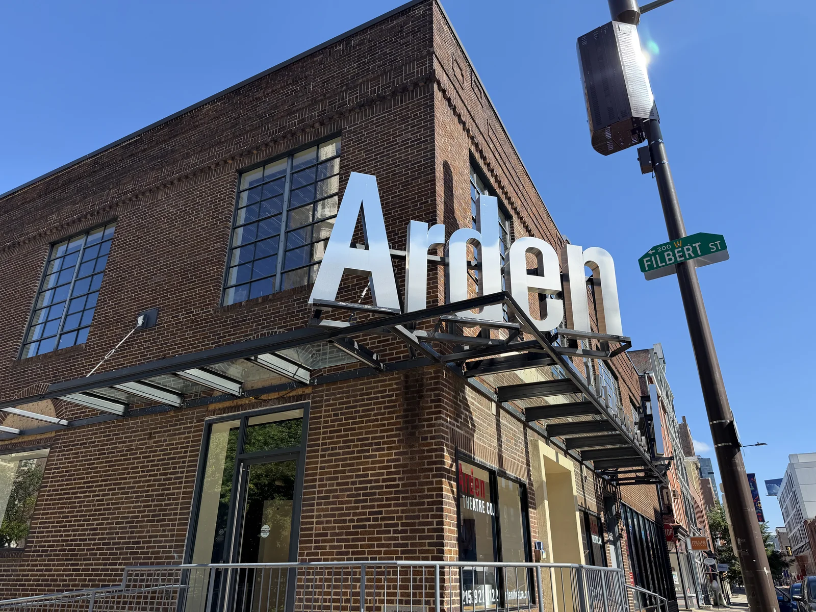 Arden Theatre Company Exterior Sign 2