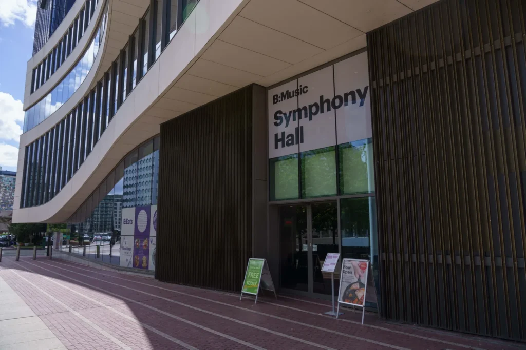 Binghamton Rep Exterior B Music Symphony Hall Entrance
