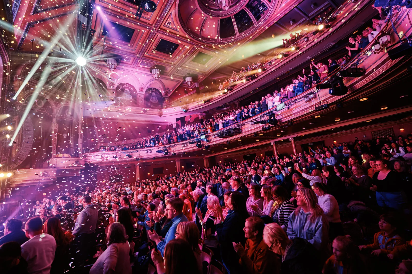 Capital Theatres Edinburgh Audience Show Happy