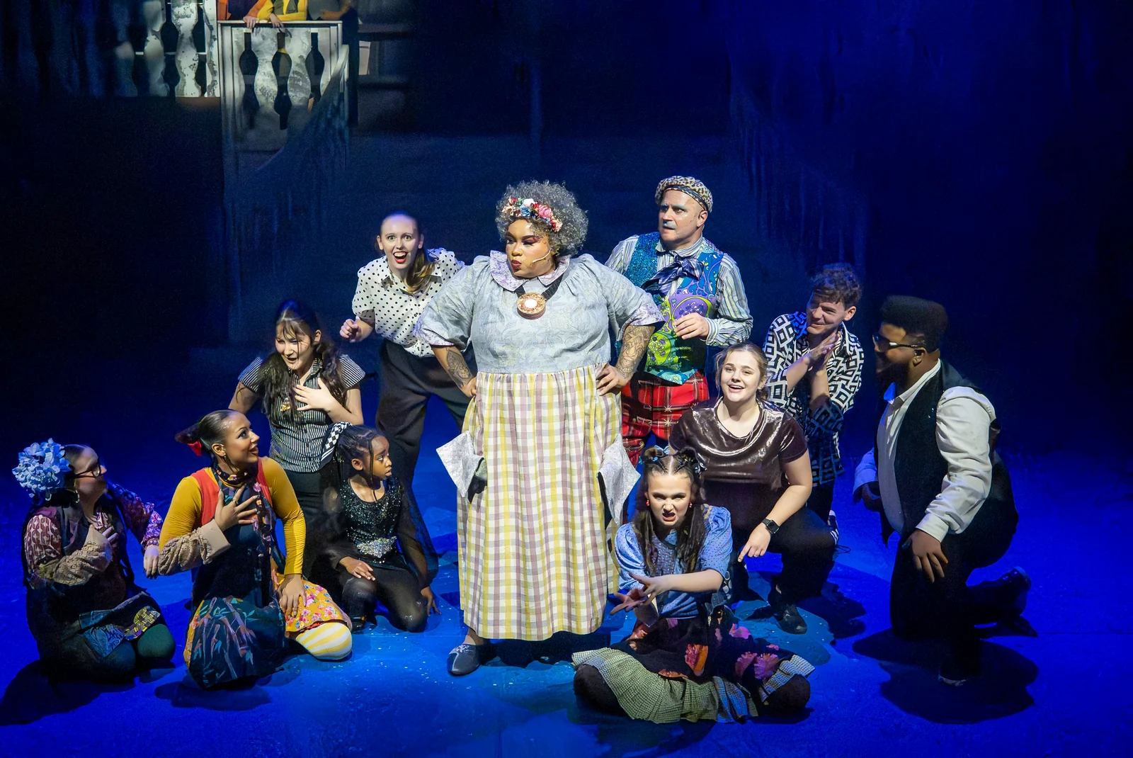 Chickenshed Ensemble Performance Blue Lighting 1 1