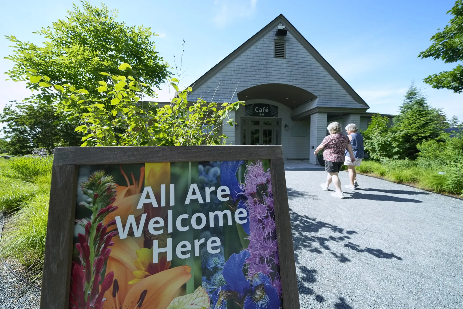 Coastal Maine Botanical Garden Exterior Sign Inclusion Diversity Lgbt Queer