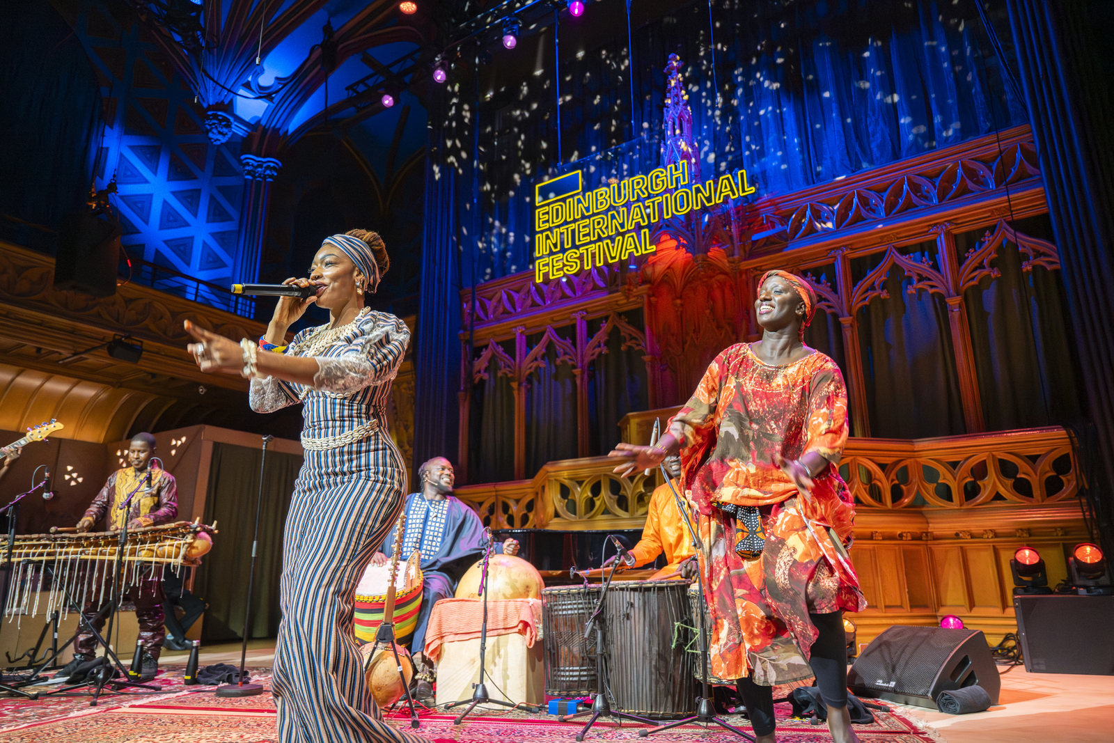 Edinburgh International Festival Sidiki Dembele Ensemble Stage Performers