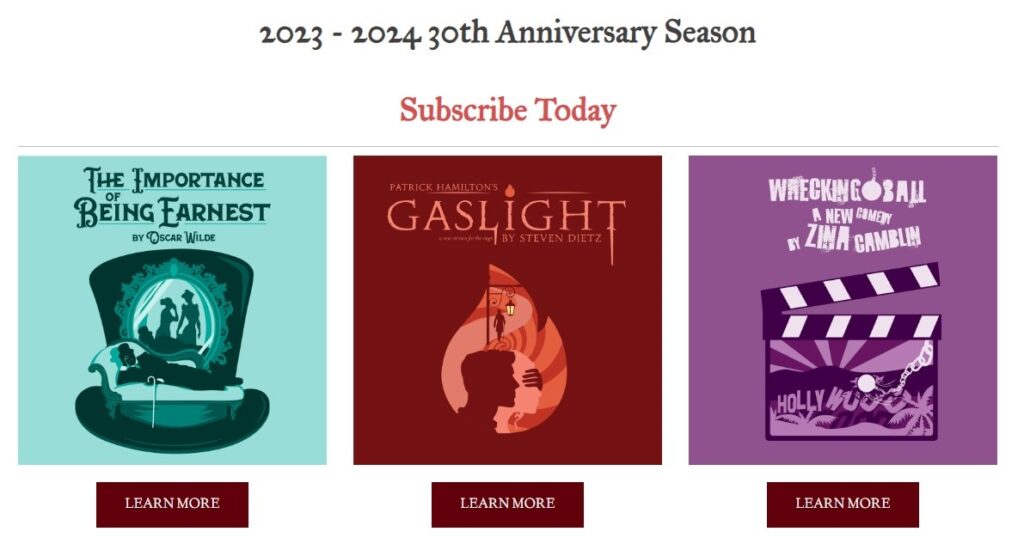 Flex Pass Promotion Cincinnati Shakespeare Company