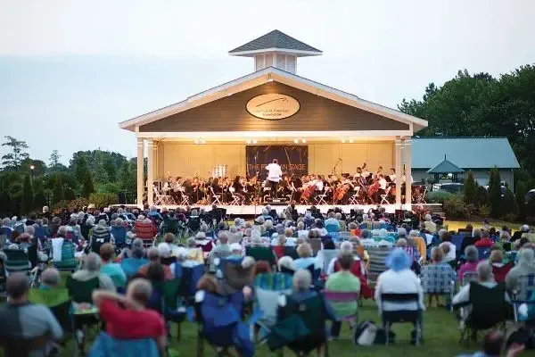 Freeman Arts Pavilion Exterior Wide