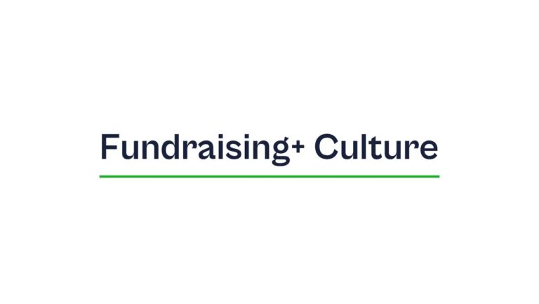 Fundraising+ Culture.