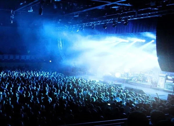 Grimsby Auditorium Internal Interior Audience Show Music