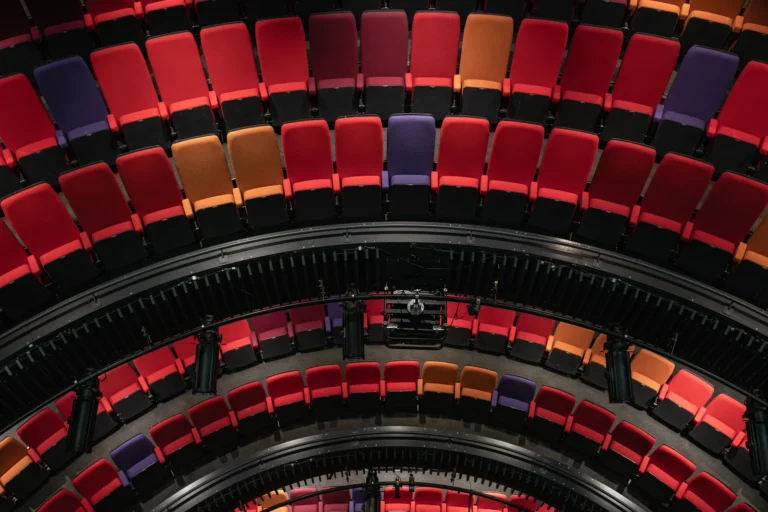Home Manchester Theatre Seating Overhead Photo Credit Michael Kirkham
