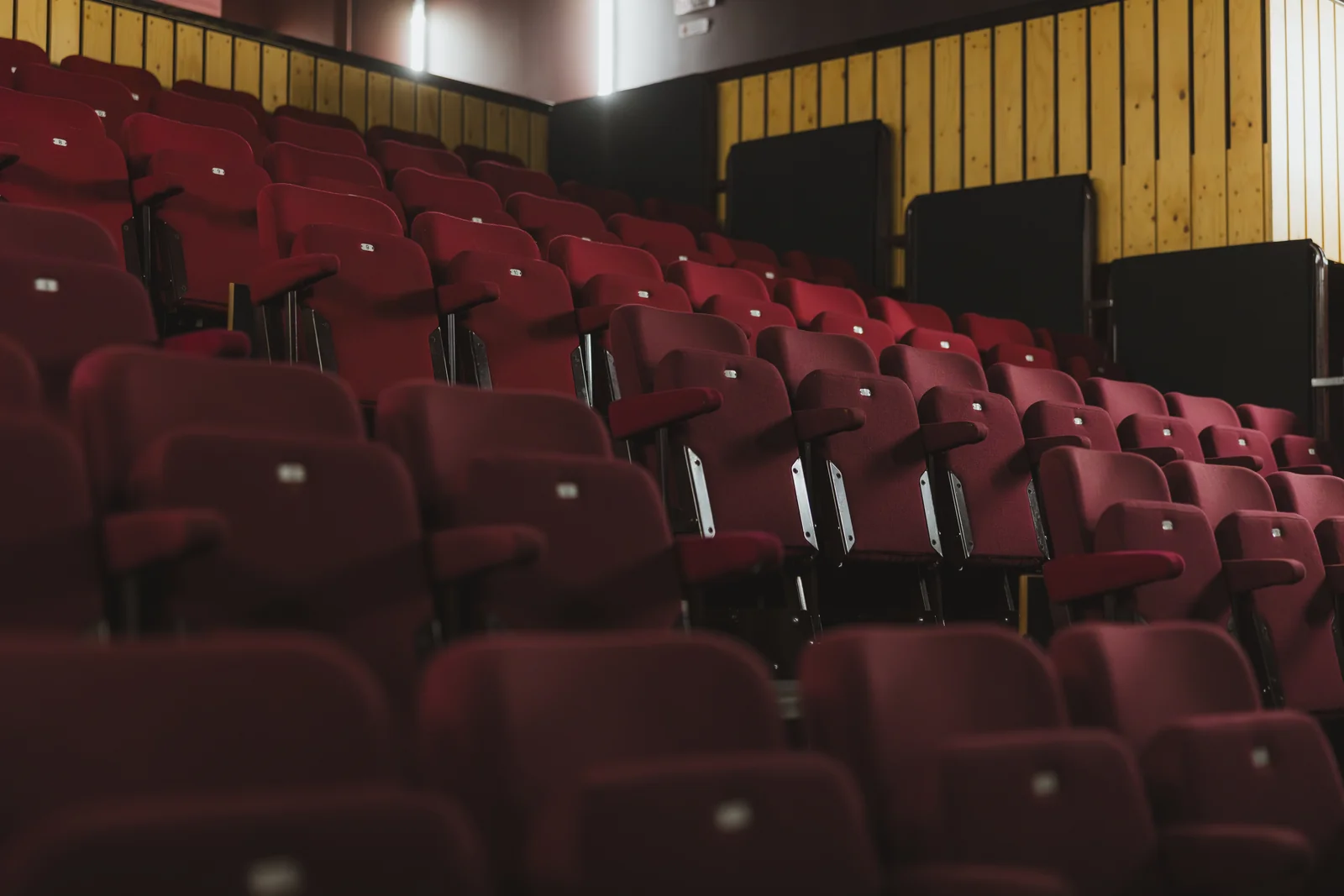 Junction Goole Auditorium Red Seats Angle