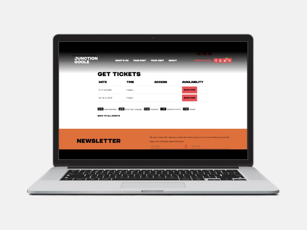 Junction Goole Website Laptop Basket Ticketing 2