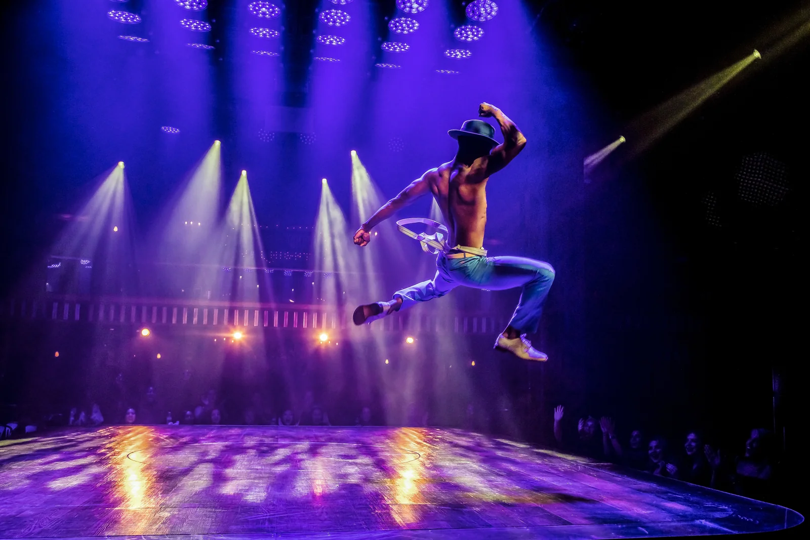 Magic Mike Live Las Vegas Leaping Solo Performance Photo Credit Jerry Metellus