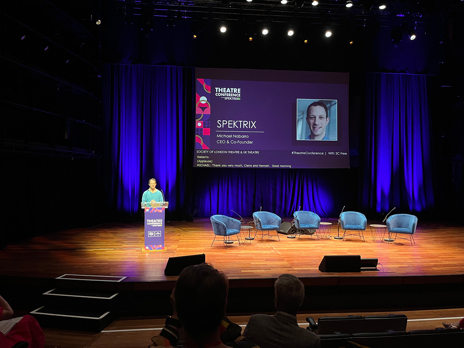Michael Nabarro Keynote Ukt Solt Theatre Conference Leadership Events