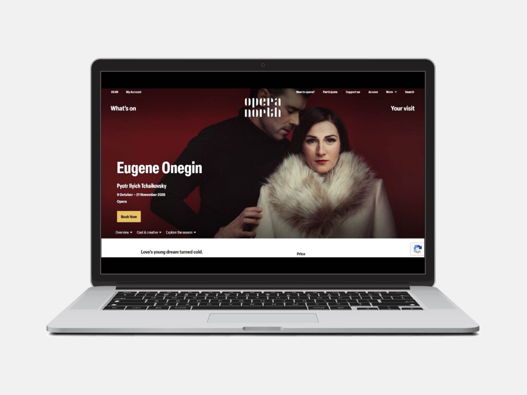 Opera North Website Laptop Basket Ticketing 2