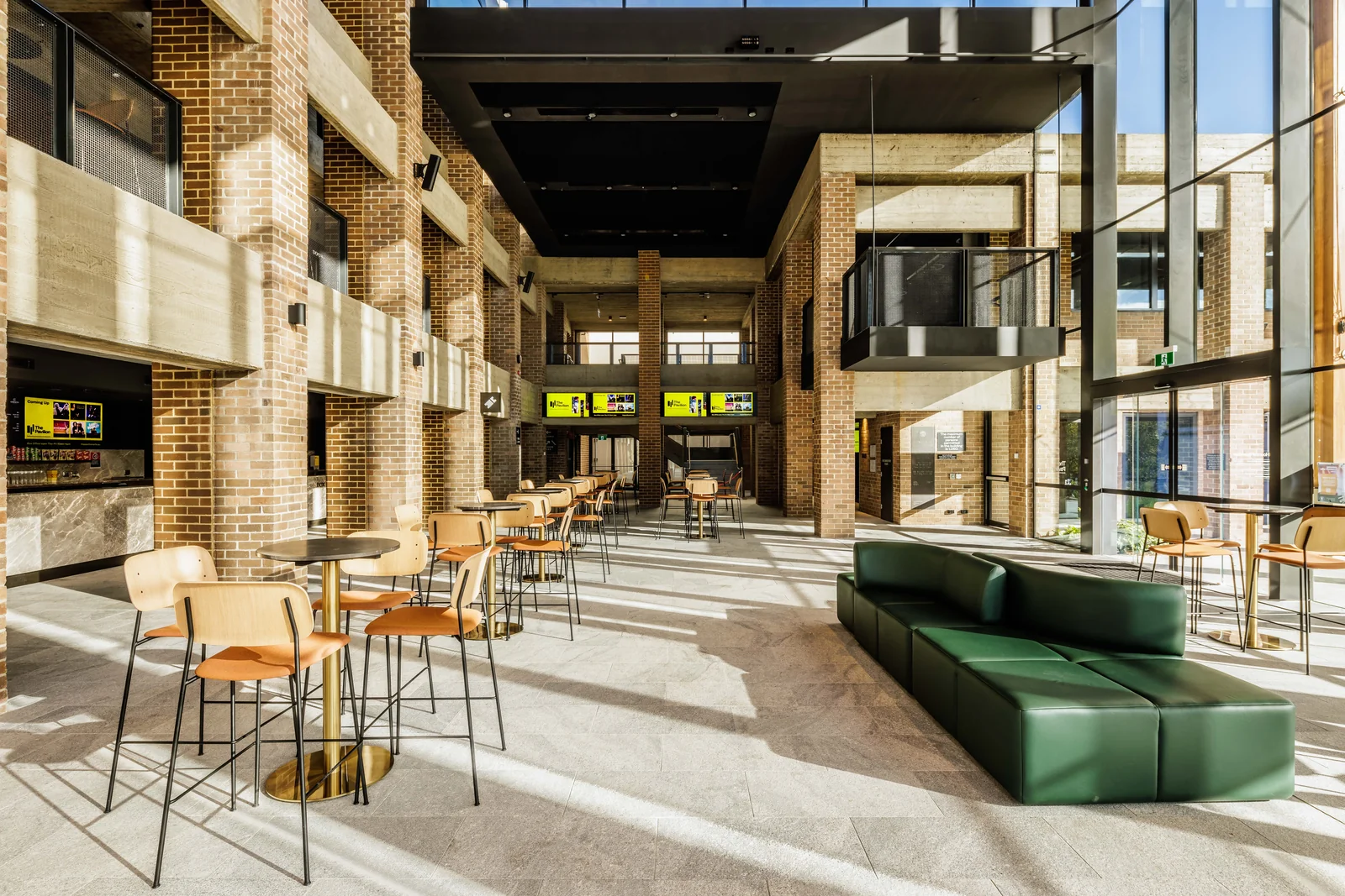 Pavilion Performing Arts Centre Foyer Lounge Seating Photo Credit Jonathan Cohen