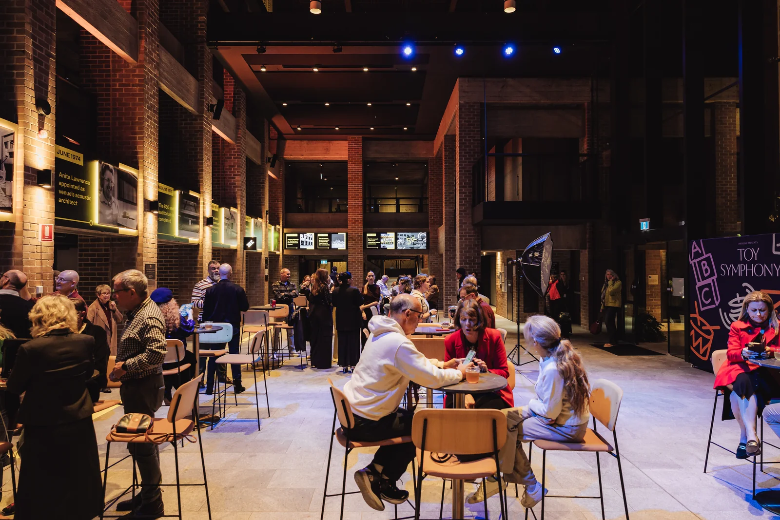 Pavilion Performing Arts Centre Toy Symphony Foyer Audience And Cafe Photo Credit Vitordmp
