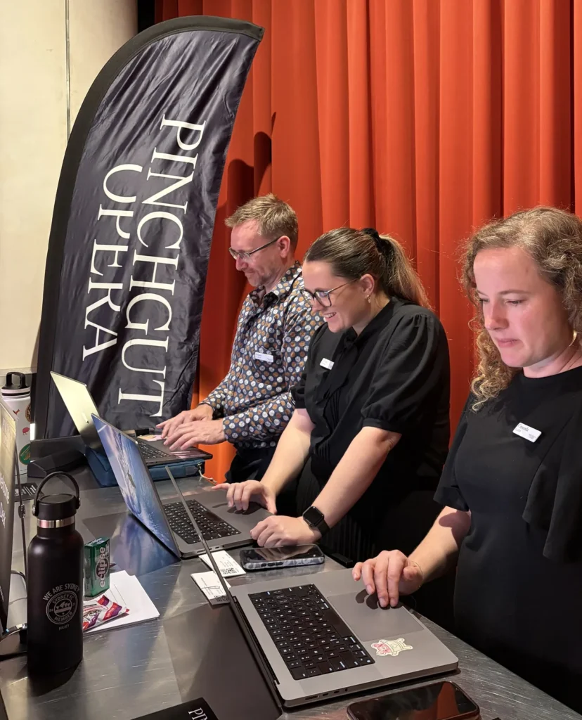 Pinchgut Opera Team Pinchgut Using Spektrix At The Venue Adam Jill Cressida