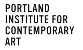 Portland Institute Contemporary Art Logo Scroll