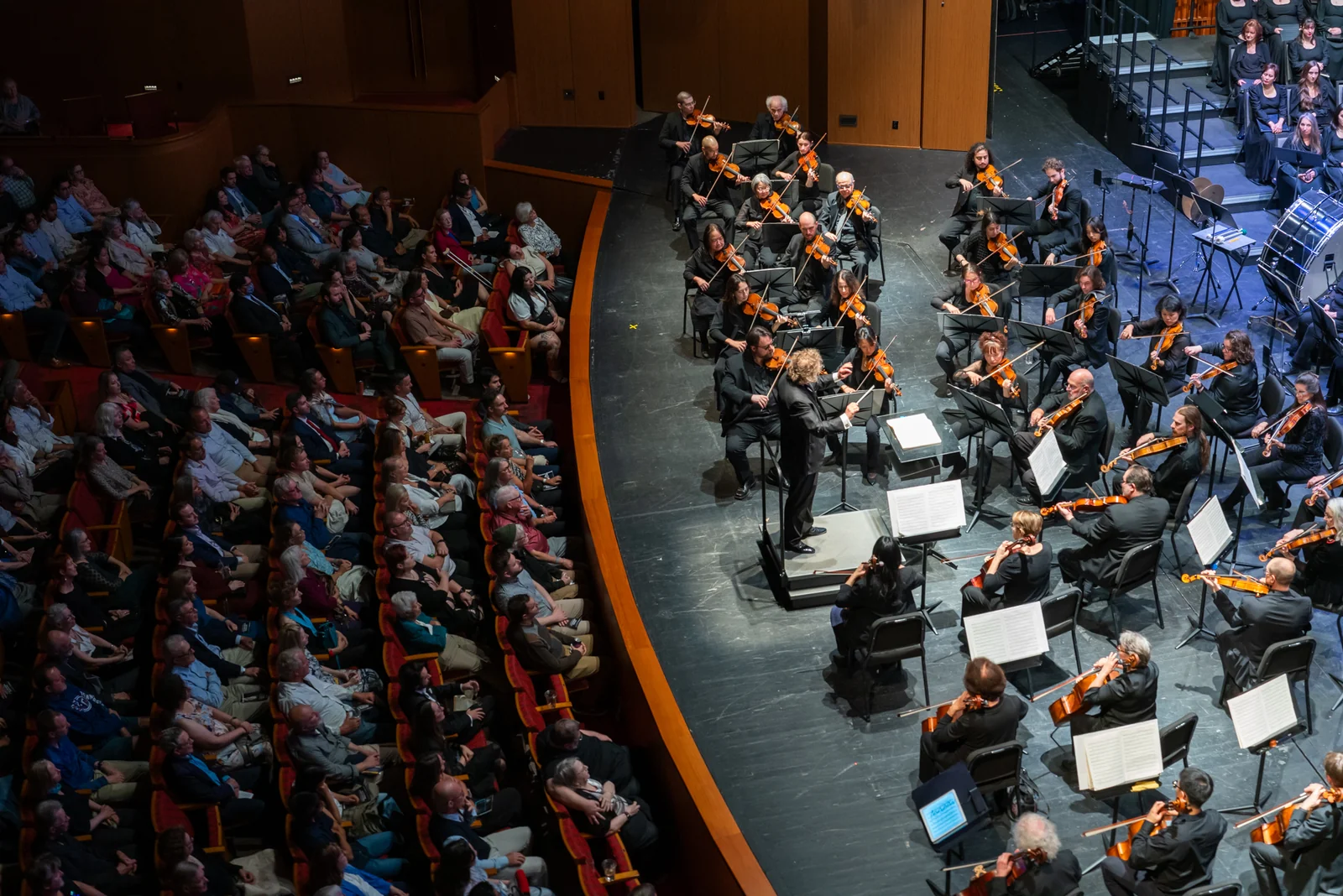 Sacramento Philharmonic And Opera Beethovens Symphony No 9 Orchestra Side View
