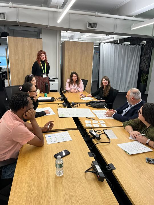 Spektrix Jess B Supporting A Group Of Clients Working On A Dd Program Nyc Hub 2025