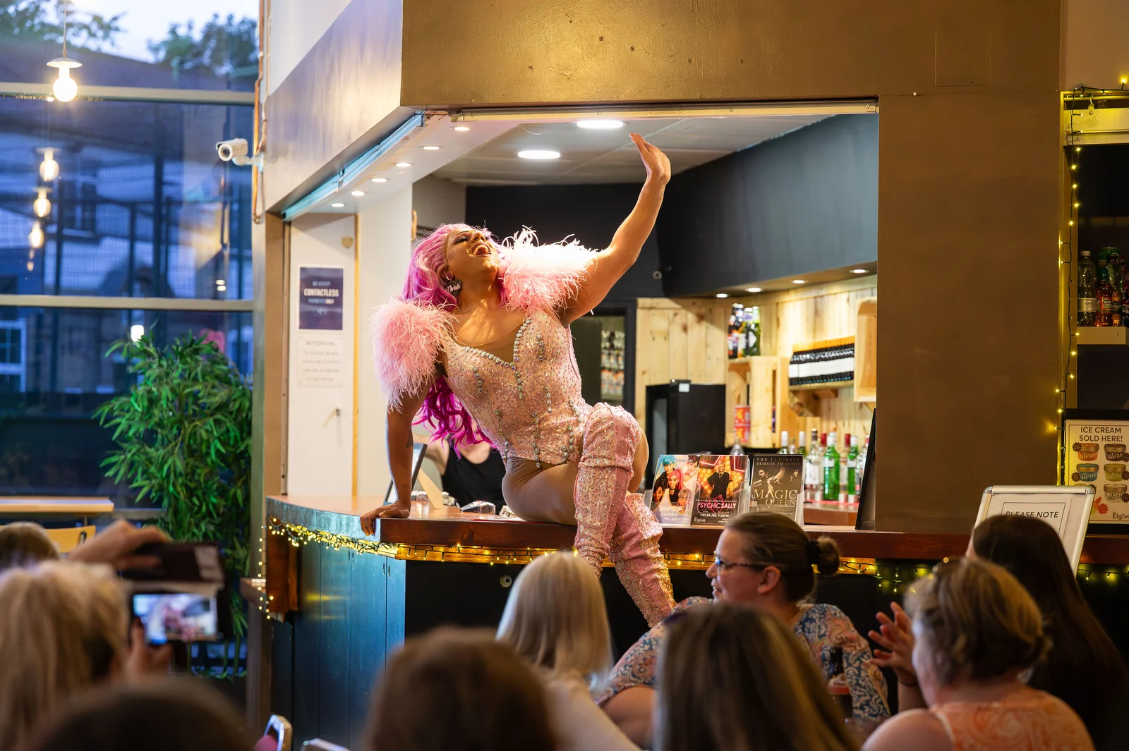 The Elgiva Drag Bingo Bar Performance Photo Credit Cat Cross